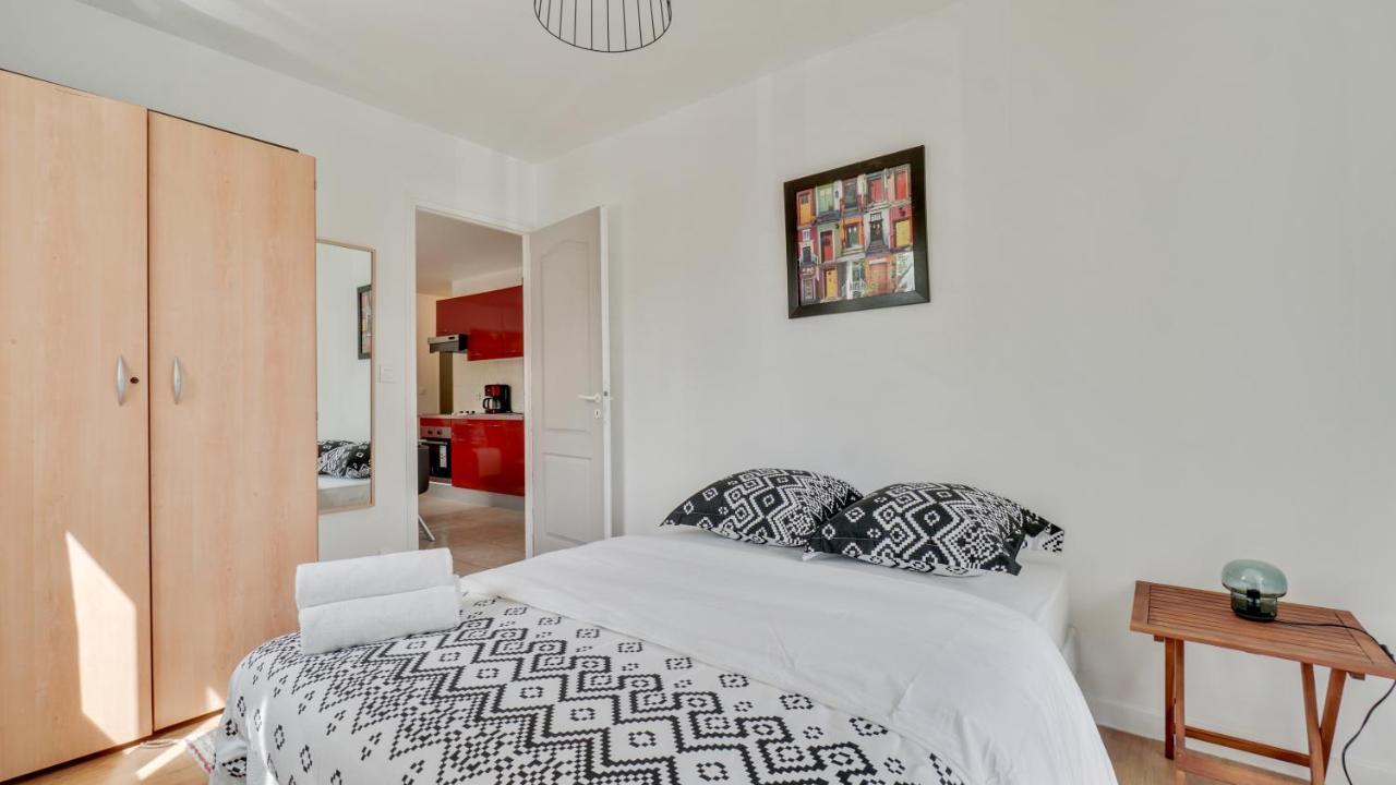 Chic Apart With Parking Near Paris Apartment Aubervilliers Luaran gambar