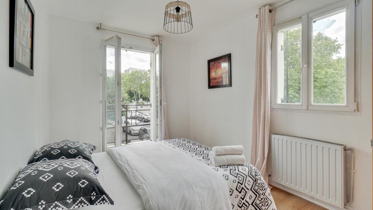 Chic Apart With Parking Near Paris Apartment Aubervilliers Luaran gambar