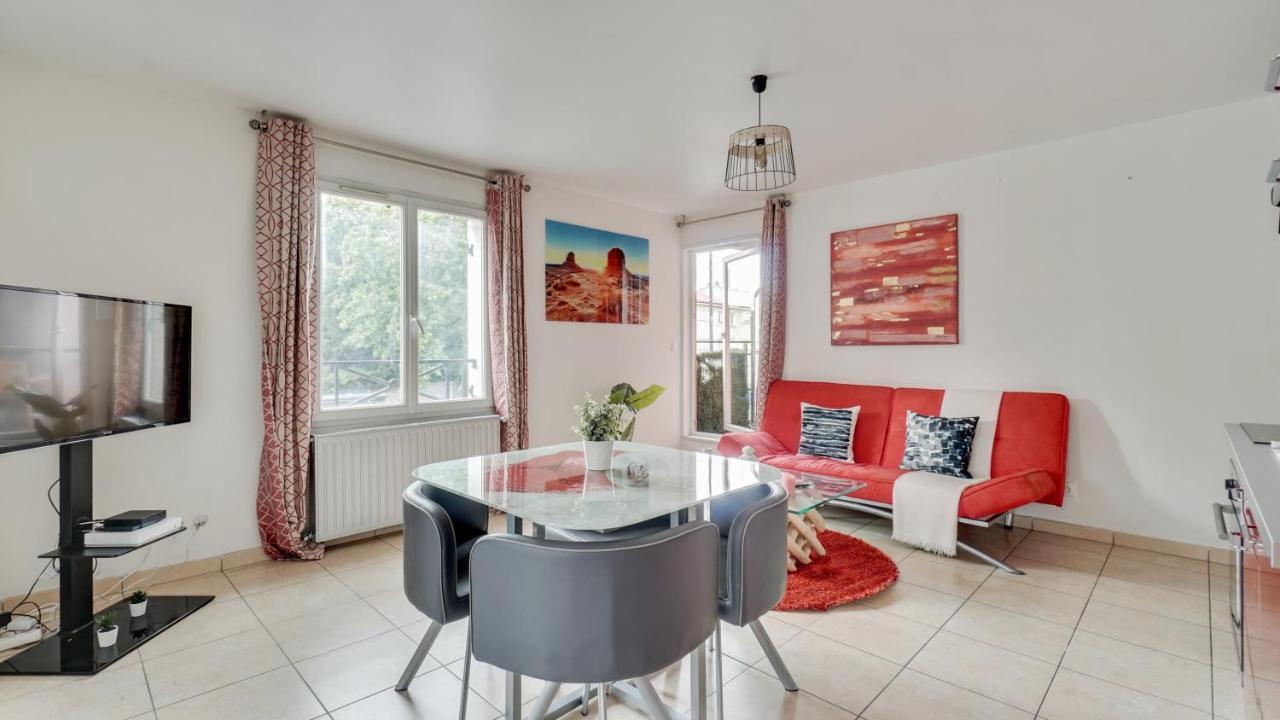 Chic Apart With Parking Near Paris Apartment Aubervilliers Luaran gambar