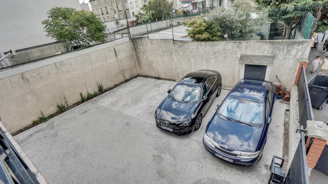 Chic Apart With Parking Near Paris Apartment Aubervilliers Luaran gambar